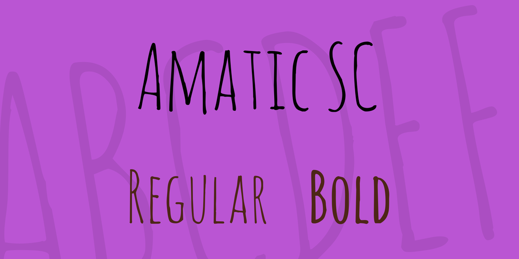 amatic sc font download for photoshop