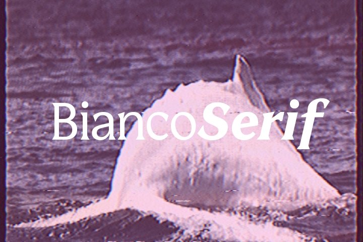 Пример начертания шрифта Bianco Serif